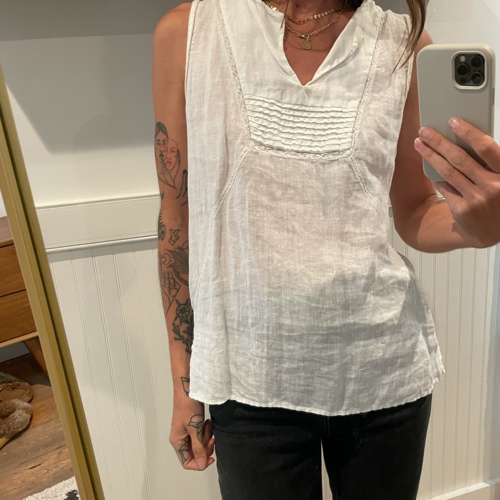 Zara Linen Top